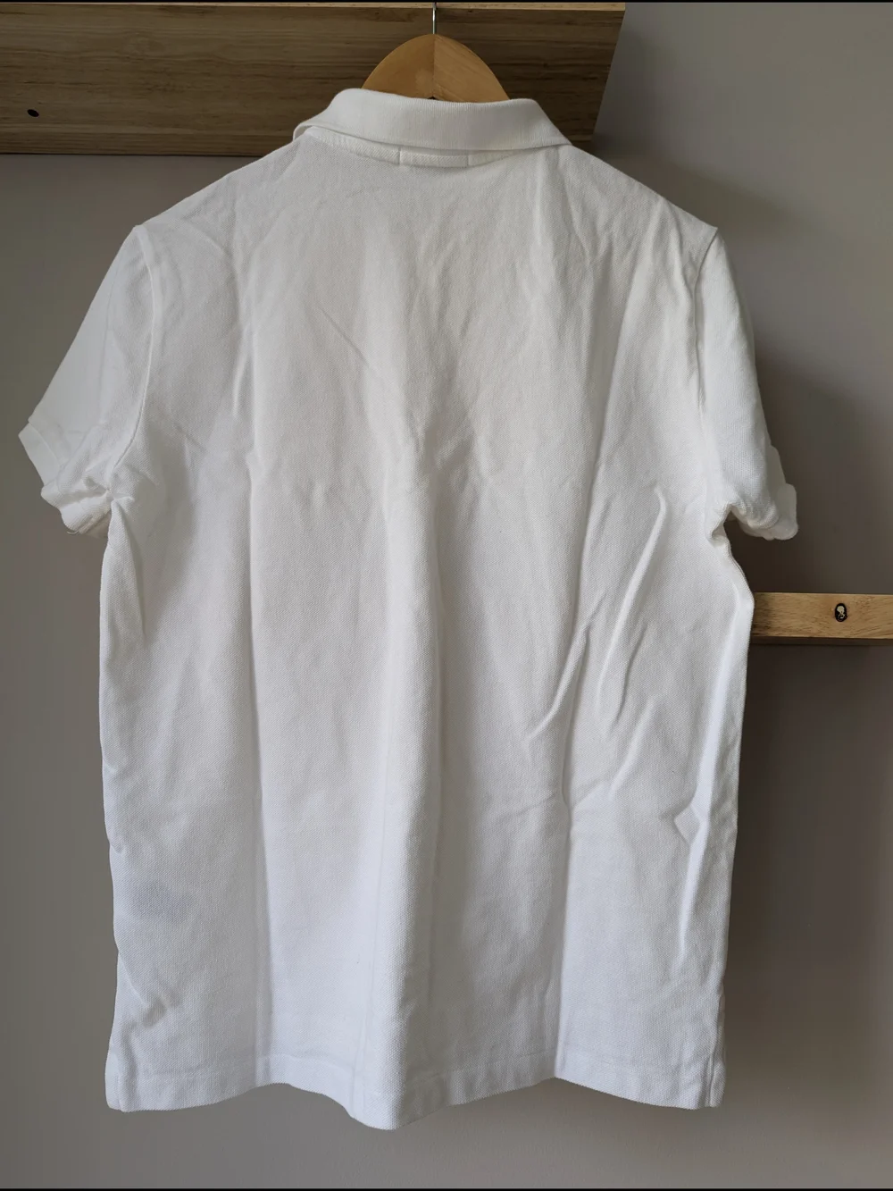 Ralph Lauren White Polo with Navy Pony Logo